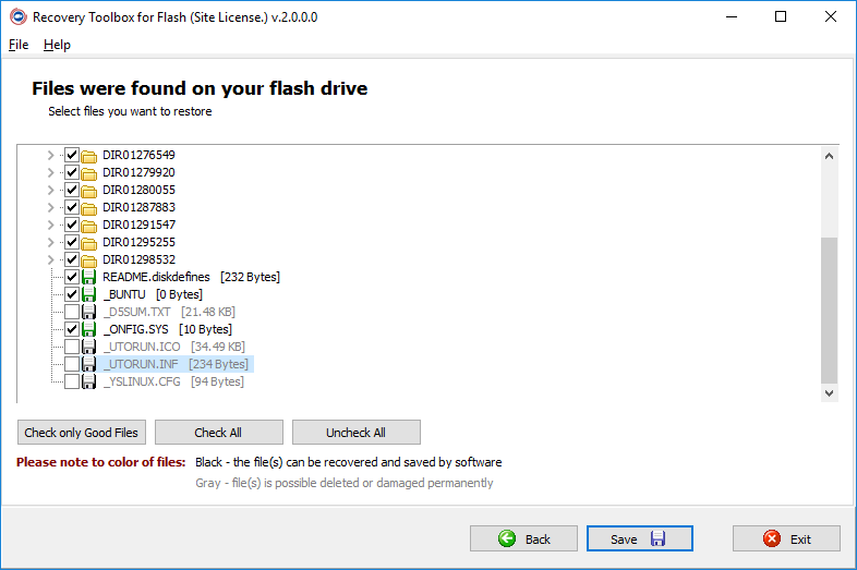USB फ्लैश ड्राइव से हटाई गई फ़ाइलें पुनर्प्राप्त करें